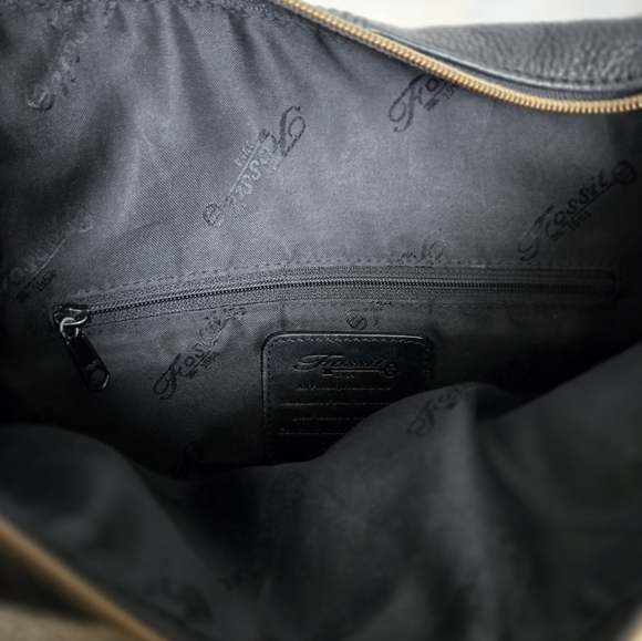 Fossil Black Leather Crossbody Bag - Picture 13 of 13